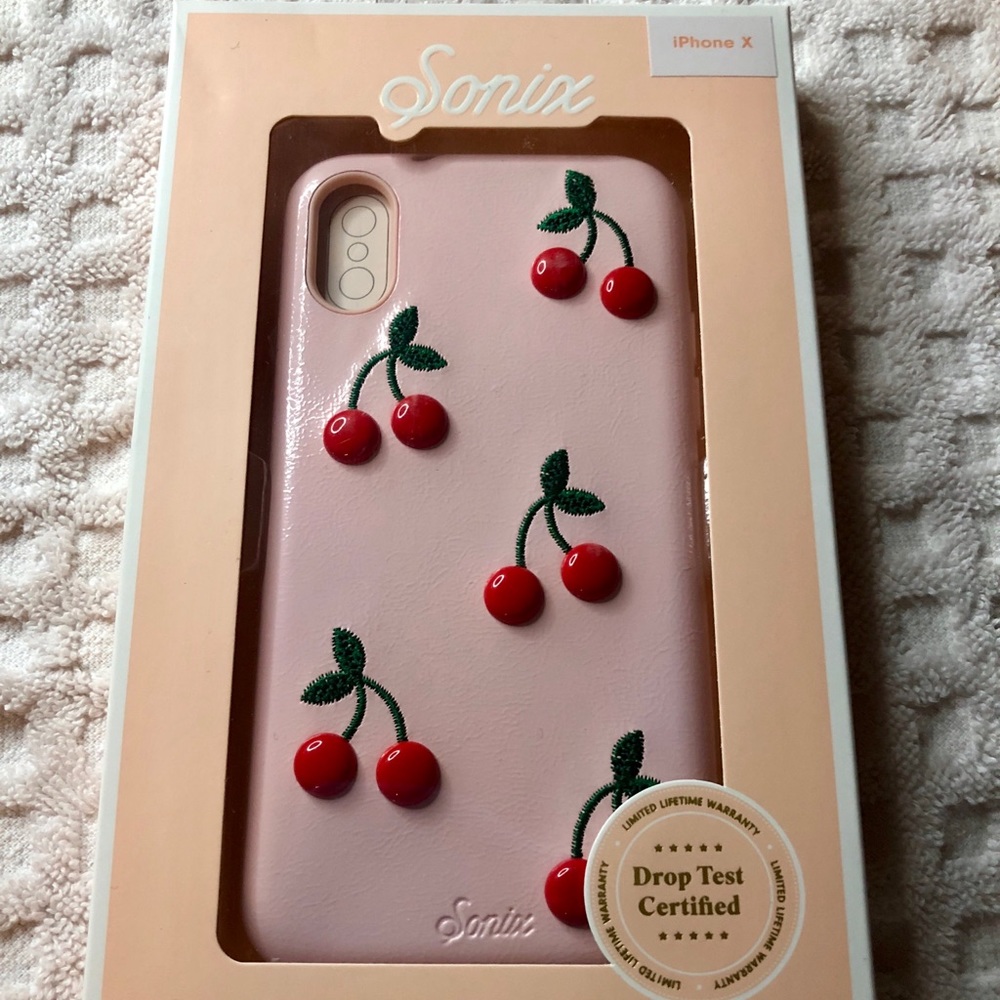 Sonix Patent Cherry iPhone X case